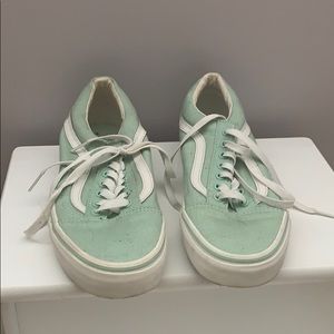 Turquoise Vans